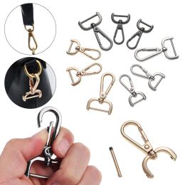 Craft Bag Part Accessories Split Ring Collar Carabiner Snap Bags Strap Buckles Lobster Clasp Detachable Snap Hook Screw Buckle