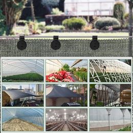 Plastic Sun Shades Net Clip Cloth Fence Netting Awning Pergola Hook Shade Sails Clip Green Buildings Fix Clamp Garden Tools