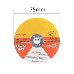 5/10Pcs 75mm Metal Cutting Disc Angle Grinder Grinding Wheels For Steel Stone Cutting Circular Resin Saw Blade