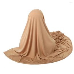Ethnic Clothing Diamond Women Pl On Turban Jersey Hijab Soft Forehead Cross Instant Bonnet Cap Shawls And Wraps Veil Muslim Head Drop Otlxg