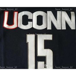 NEW Jerseys Basketball Jersey Uconn Huskies 15 Kemba Basketball Walker College Basketball Jerseys University Wears NAVY White Men NCAA 290