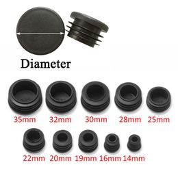 10pcs 12-45mm Chair Leg Caps Inner Hole Dust Cover Furniture Leg Plug Chair Blanking End Caps Protector Hardware