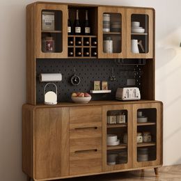 Whiskey Refrigerator Wine Cabinet Oak Bar Wall Glasses Shelf Cellar Wine Cabinet Display Vitrinekast Bar Mueble Hotel Furniture