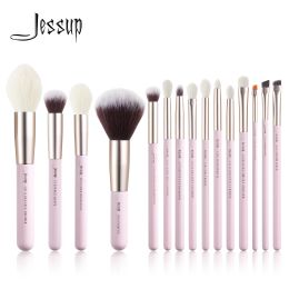 Kits Jessup Professional Makeup Brushes Set naturalsynthetic hair Make up Brush Tool kit Foundation Powder Pencil