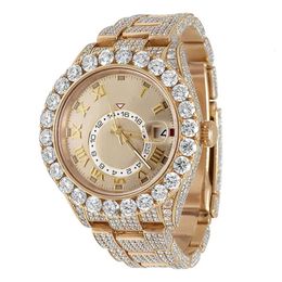 Luxury Looking Fully Watch Iced Out For Men woman Top craftsmanship Unique And Expensive Mosang diamond 1 1 5A Watchs For Hip Hop Industrial luxurious 1583