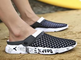 2019 New Men Summer Shoes Slip-on s Water Sandals Breathable Light Jogging Sneakers Casual Beach Slippers MX2005285451425