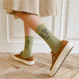 Women Socks 1 Pair Candy Colours Casual Funny Funky Harajuku Trend Girl Kawaii Unisex Surprise Mid Crew