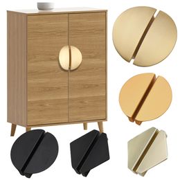 Drawer Handle Modern Geometry Cabinet Handle Matte Black Gold Cabinet Handle Furniture Cabinet Door Handle