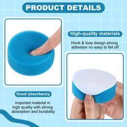 50 Pcs 3 Inch Polishing Pad Foam Sponge Buffing Pads 75mm Hook and Loop Car Buffer Pads for Detail Polisher Attachment Waxing