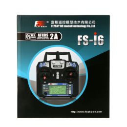 Flysky FS-i6 AFHDS 2A 2.4GHz 6CH Radio System Transmitter for RC Helicopter Glider with FS-iA6 Receiver Mode 2