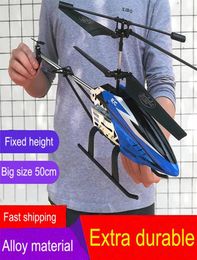 2021 new 3 5CH Single Blade 50cm big size Remote Control helicopter metal large RC Helicopter with Gyro RTF durable Outdoor toy1971989293