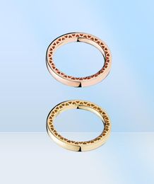 925 Sterling Silver Radiant Hearts Rose gold Ring Original box for Jewellery Gold Ring for Women Best Gift7321316