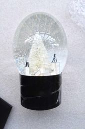 CClassics Snow Globe With Christmas Tree Inside Car Decoration Crystal Ball Special Novelty Christmas Gift with Gift Box7226330