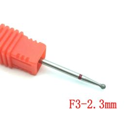 1pc Diamond Nail Drill Bit For Manicure Cutter Dental Diamond Grinding Polish Burs Dental Lab Polisher 2.35mm Shank