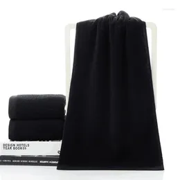 Towel Black Towels Luxury Men Face Toalha Super Soft Cotton Home El Terry Bathroom 35X75cm