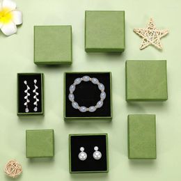 Gift Wrap Earrings Rings Necklace Bracelet Container Storage Jewelry Box Holder Packaging Pattern