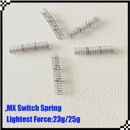 Keyboards 23g 25g Mechanical Keyboard Linear Mx Switch Spring Three Single Stage 22mm Custom Gaming Repair Powerless Spring Gateron Cherry