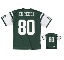 Stitched football Jerseys 80 Wayne Chrebet 2000 mesh Legacy Retired retro Classics Jersey Men women youth S-6XL