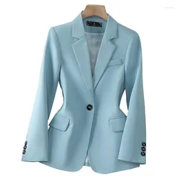 Women's Suits Long Sleeve Elegant Blazers Jackets Coat Women Spring Autumn Professional Outwear Tops Clothes Business Work Wear Plus Size