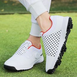 New Men Pro Waterproof Golf Shoe Wear-resistant Breathable Sports Shoes Golf Shoes