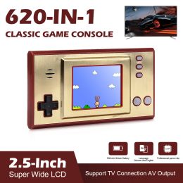 Players GB35 Mini Retro Handheld Portable Game Console for NES Gaming Band 620 Gaming AV Output Rechargeable Kids Gift