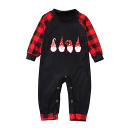 Family Christmas Nightgown Family Santa Claus Top And Pants Father Children Outfits Sleepwear Loungewear Mother Kids Clothing