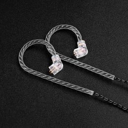 TRN A1-TC Earphone Type C Cable A High-Quality for Audiophiles 2 PIN for BA16 BAX MT1 MAX MT4PRO TRN Official Store