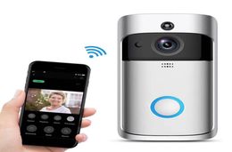 Smart Doorbell Wireless Bell Ring Camera Video Door Phone Call Intercom System Apartment Eye Wifi6894638