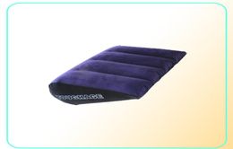 Inflatable Sex Pillow Furniture Body Support Pads Triangle Love Position Use Air Blow Cushion Couple Bedding Pillows231q9858941