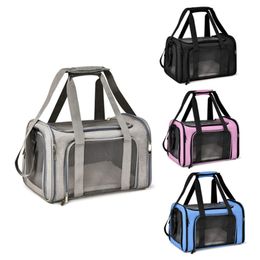 Pet Tote Carrier Bag, Portable Pet Bag Go-out Bag Travel for Puppies Outdoor Travel Portable Soft Shoulder Bag KXRE