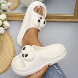 Slippers 2024 Summer Beach Women Fashion Solid Open Toe Slides Outdoor Indoor Non Slip Designer Platform Shoes Ladies Mujer