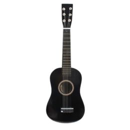 Cables 23inch Guitar Mini Guitar Basswood Kid's Musical Toy Acoustic Stringed Instrument with Children's Practise Small Basswood Guitar