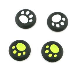 100pcs/lot Cat Claw Style Silicone Analogue Controller Grips Caps Cover Grips for PS4 PS3 PS5 For Xbox 360