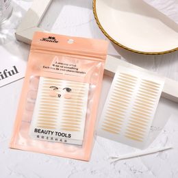 Net Red Invisible Double Eyelid Tape Slim/Wide Waterproof Fibre Stickers for Eyelid Self-Adhesive Transparent Eyelid Sticker Set