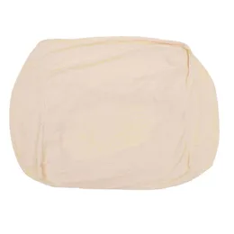Chair Covers Stool Protector Elastic Slipcover Shoe Change Cushion Square Footrest Beige Polyester Stools