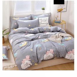 Bedding Sets Cartoon Set King Size Comforter Covers For Home Luxury Soft Bed Girl Bedroom Decorations