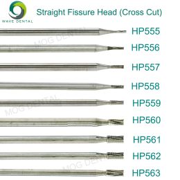 WAVE Dental Tungsten Carbide Burs HP Series Dentistry Drills for Straight Nose Cone Handpiece Dentist Tools 5Pcs/pack