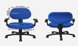 Elastic Spandex Stretch Furniture Covers For Computer Chairs Office Chair Gaming Chair Without Armrest Cover 1927399