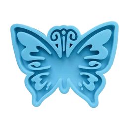 for Butterfly Keychain Resin Mold DIY Crafts Silicone Mould UV Epoxy Mold Handmade Jewelry Pendant Keychain Resin