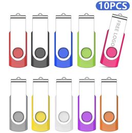 Colorful 360° Rotation 512MB 1GB 2GB 4GB 8G 16G 64GB 128GB USB Flash Drives Memory Stick Thumb Drive Logo Whole4630754