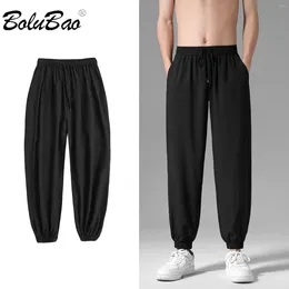 Men's Pants 2024 Outdoor Casual For Men Pure Cotton Bunched Feet Fashion High Quality Design