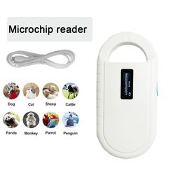 Pet ID Reader 134.2Khz Chip Transponder FDX-B Pet Scanner ISO11784/5 Animal RDID USB Dog Cat Horse Handheld Microchip Scanner