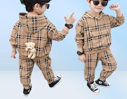 Kids Hoodie Boys Designers Clothes Baby Boy Clothes Kids Clothing Tracksuits Clothing Set Long Sleeve Sport Suit Jacket Long Pants4657639
