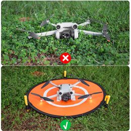 Drone Landing Pad for DJI MINI 4 PRO/MAVIC 3/Avata/Air 3 Universal Helipad Foldable Double-Sided Waterproof Launch Pad Accessory