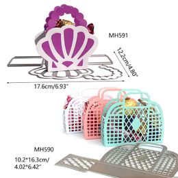 3D Basket Metal Cutting Dies Stencils for DIY Scrapbooking Decorative Embossing Paper Cards Photo Album Template Cuts