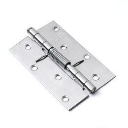 Door Hinges Cross Hinge Automatic Rebound Cabinet Cupboard Window Cabinet Jewelry Box with Spring Furniture Repair Hardware