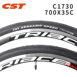 CST Road Bike Tyre 700C 37-622 700*35C 60TPI SENSAMO C1730 APEED Ultralight Reduce Drag Wear-Resistant Bicycle Tyre