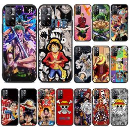 BW-2 Anime One- Piece Soft Silicone Case For Moto Edge 20 30 S G42 G G52 E32 G9 G10 G G100 E7 E7i Lite Pro Play Power