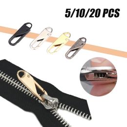 Replacement Zipper Slider Easy Zipper Puller DIY Zipper Repair Kit Sewing Accessories for Luggage Backpack Clothes Pants Wallet