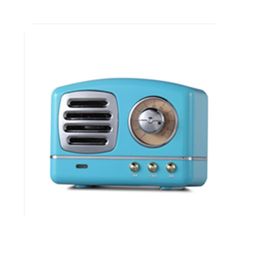 HM11 Mini Bluetooth Speakers Portable wireless Retro Radio Vintage Nostalgic heavy Bass 3D Stereo Surround HiFi TF USB FM AUX7497180